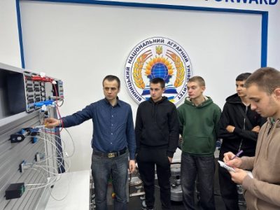 Проведення лабораторного заняття з дисципліни «Будова та експлуатація обладнання харчових виробництв» у сучасній лабораторії ВНАУ
